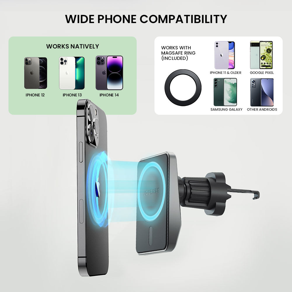 急行 ワイヤレス カー マウント チャージャー (MagSafe 搭載)