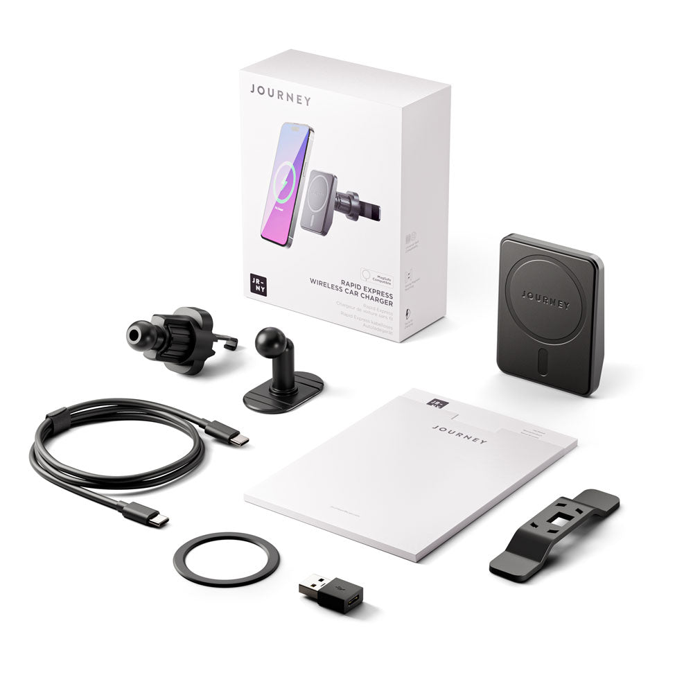 急行 ワイヤレス カー マウント チャージャー (MagSafe 搭載)