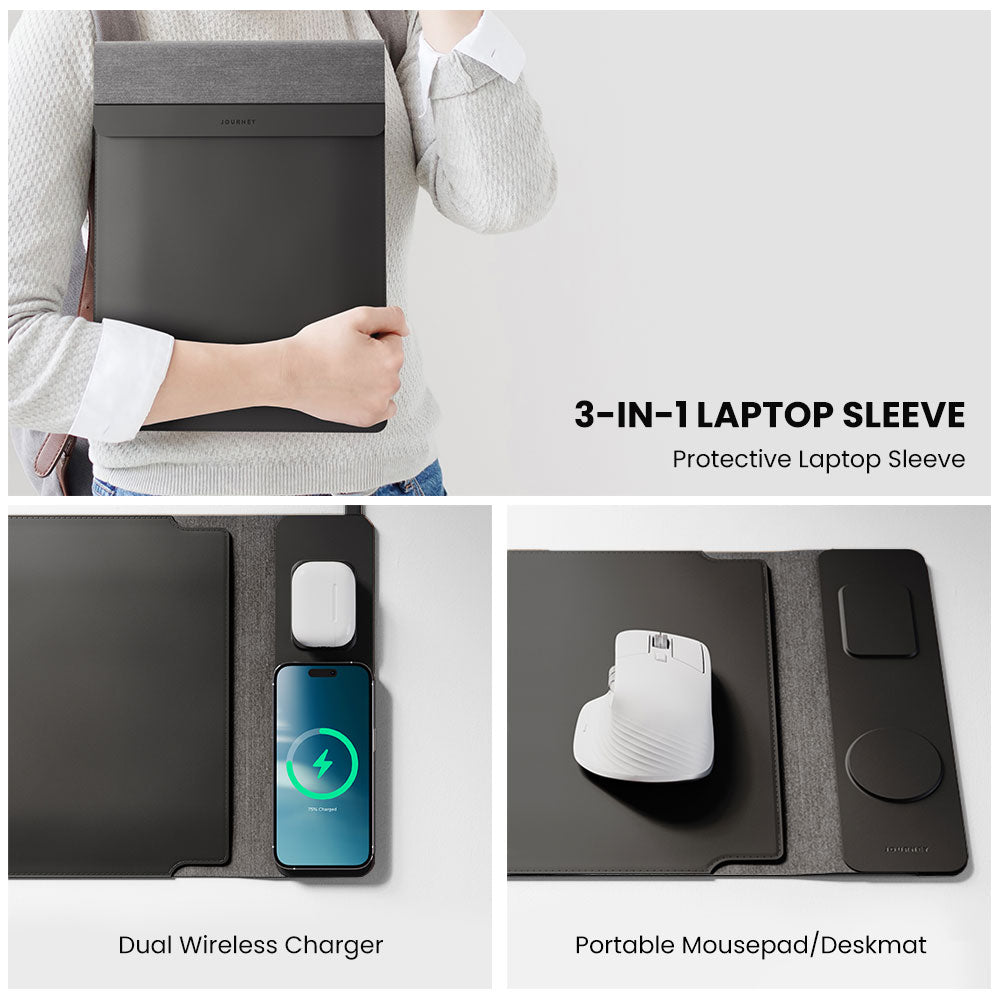 NEXA Laptop Sleeve with Wireless Charging